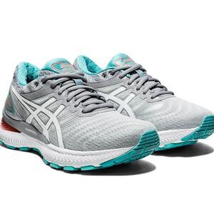 ASICS Women's GEL-Nimbus 22 Running Shoes 1012A586-020 Sheetrock/White 7 WIDE D